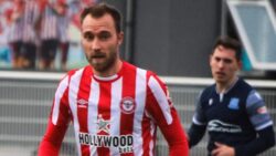 Christian Eriksen: Brentford midfielder returns to action in friendly