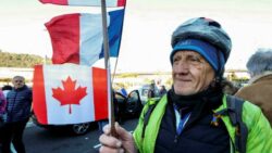 French ‘freedom convoy’ gets under way in protest at Covid-19 restrictions