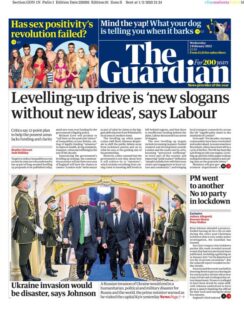 The Guardian – Levelling up drive is ‘new slogans without new ideas’, says Labour