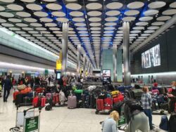 Chaos at Heathrow as travellers told to go home without luggage after landing