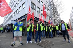 School disruption in Northern Ireland as Unite strike begins