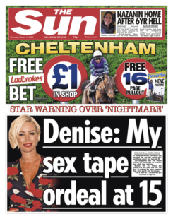 The Sun – Denise: My sex tape ordeal at 15