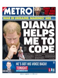 Metro – Diana helps me through