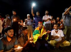 One dead after police fire on protesters in Sri Lanka amid bailout talks with IMF