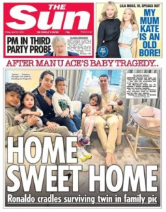 The Sun – Cristiano Ronaldo ‘home sweet home’