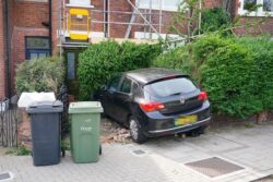 Car smashes into front of Boris Johnson’s £1.3m home on street used as ‘rat run’