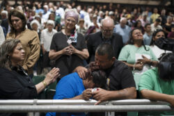 Vigil held in Uvalde for school shooting victims