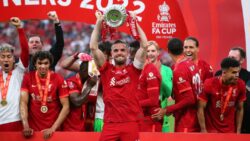 Jordan Henderson reacts to becoming first Liverpool Captain to lift 6 trophies