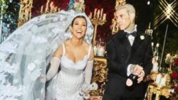 Kourtney Kardashian and Travis Barker marry in lavish Italian ceremony 