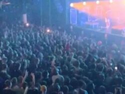 Defiant crowd chants ‘f*** the war’ at concert in Russia