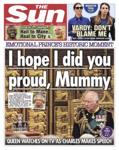 The Sun – I hope I did you proud, Mummy