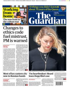 The Guardian – Changes to ethics code fuel mistrust, PM warned