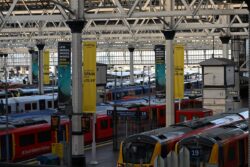 Train strike – Live: Victoria and Waterloo stations deserted as UK grinds to halt 