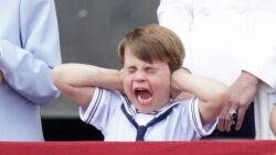 Prince Louis on Buckingham Palace balcony – little royal steals show