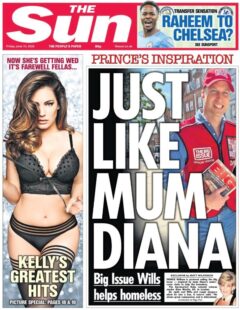 The Sun – Just like mum Diana