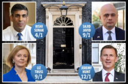 RACE is on to be next PM with Rishi Sunak & Liz Truss among contenders – and there’s a surprise frontrunner