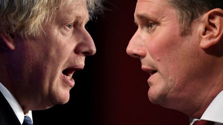 PMQs live Boris Johnson keir starmer