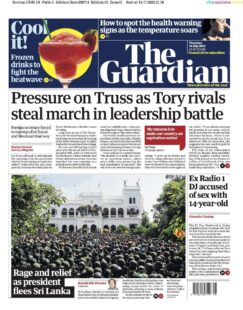 The Guardian – Pressure on Truss as Tory rivals steal march in leadership battle