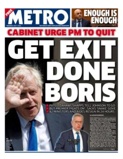 Metro – Get Exit Done Boris