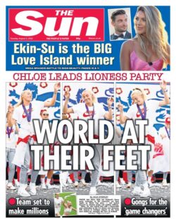 The Sun – World at their feet