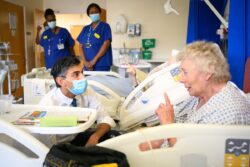 You need to pay nurses, patient tells Sunak during hospital visit