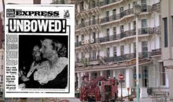 October 13 – On this day: 38 years since Brighton hotel IRA bombing