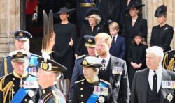 Prince Harry and Meghan ‘complained’ about the way they were treated at Queen’s funeral