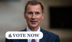 POLL: Do you think UK economy is safe in Jeremy Hunt’s hands?