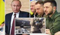 Ukraine LIVE: Putin’s failures laid bare as Zelensky’s forces shoot down 37 Iranian drones