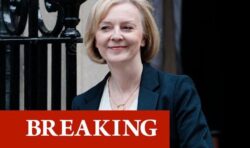 Truss cancels planned visit in bid to stop rebellion as senior Tory declares no confidence