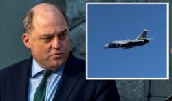 Russian jet fired missile after intercepting RAF on ‘routine patrol’ over Black Sea