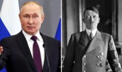 ‘Like Adolf Hitler’: Putin’s aggressive military strategy compared to Nazi Germany