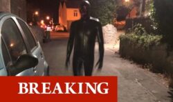 Man arrested in hunt for Somerset gimp after sightings terrorised county for years