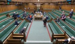 House of Commons delayed for an hour after Penny Mordaunt fails to show up