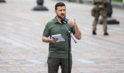 Zelensky praises ‘hero’ troops fighting Russia’s ‘army of the dead’ in ‘crazy’ attacks