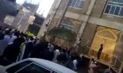 Blood soaks streets as despot regime opens fire on Iranian protests – at least five dead