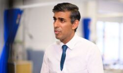 Rishi Sunak slammed by 77-year-old NHS patient for ‘not trying’ amid staffing woes