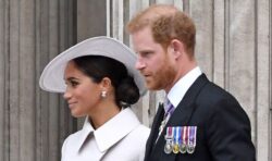 Prince Harry and Meghan ‘pedaling’ titles as Sussexes accused of ‘making money from lies’