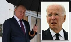 Biden’s ‘wake of failures’ is undermining US support for the war in Ukraine – poll reveals