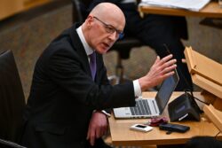 Swinney urges Tories to ‘do the decent thing’ and call general election