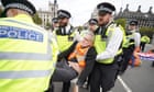 Insulate Britain glue themselves to ground in PMQs-timed protest