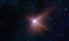 James Webb telescope captures ‘cosmic fingerprint’ formed by two giant stars