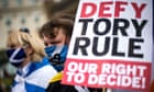 Supreme court urged to authorise fresh Scottish independence referendum