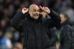 ‘This is Anfield’ – Pep Guardiola takes dig at officials after Manchester City’s defeat to Liverpool