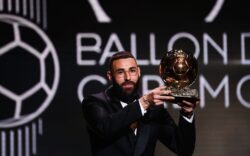 ‘What a player!’ – Man Utd defender Raphael Varane sends message to Karim Benzema after Ballon d’Or triumph