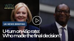 Kwasi Kwarteng suggests Liz Truss took decision to U-turn on 45p rate – video