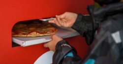 Man is less than impressed with his uncooked £9 ‘wall pizza’