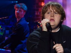 Lewis Capaldi responds to angry fan after ‘little turd’ keyboard player swears at camera during NTAs