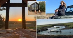 Live like Kya in Where The Crawdads sing in the tranquil heart of Kent’s Elmley Nature Reserve 