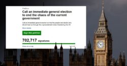 Petition for general election fast approaching 1,000,000 signatures